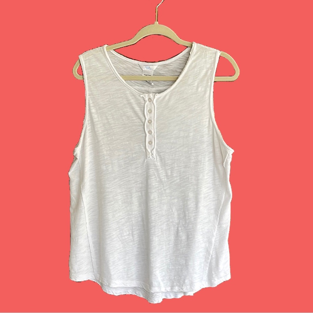 Time & Tru Tank Large 12-14